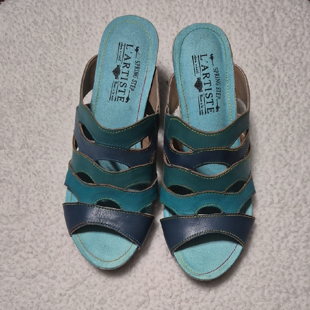 Women's Blue Sandals